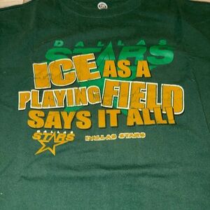Dallas Stars NHL OFFICIAL LICENSED T-shirt M VINTAGE